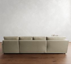 Pearce Square Arm 4-Piece Wedge Sectional (142&quot;)