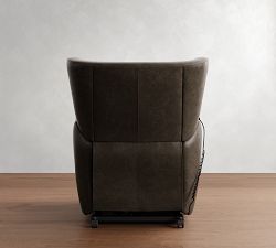 Wells Tightback Leather Power Lift Recliner