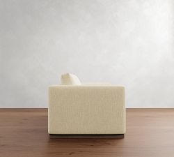 Carmel Slim Arm Wood Base Sleeper Sofa (80&quot;)