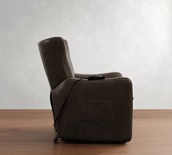 Wells Tightback Leather Power Lift Recliner