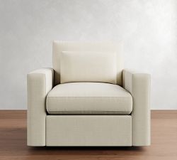 Westwood Square Arm Deep Seat Swivel Chair