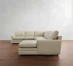 Pearce Square Arm 4-Piece Wedge Sectional (142&quot;)