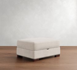 Turner Storage Ottoman with Nailheads