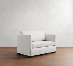 Luna Twin Sleeper Sofa with Memory Foam Mattress (54&quot;)
