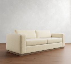 Carmel Wide Arm Wood Base Sofa (62&quot;&ndash;122&quot;)