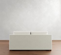 Shasta Square Arm Reversible Chaise Sleeper Sectional - Storage Available (84&quot;)