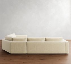 Carmel Lounge 3-Piece Wedge Sectional (128&quot;&ndash;130&quot;)