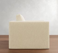 Carmel Wide Arm Slipcovered Chair