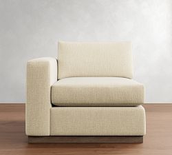 Build Your Own Carmel Wide Arm Wood Base Sectional