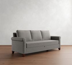 Cameron Roll Arm Pull-Up Platform Sleeper Sofa (91&quot;)