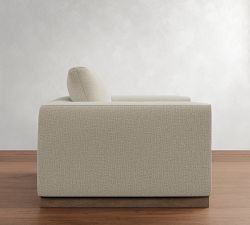 Dream Wide Arm Wood Base Chair
