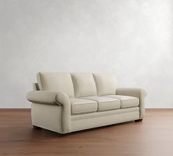 Pearce Roll Arm Sleeper Sofa with Memory Foam Mattress (81&quot;&ndash;89&quot;)