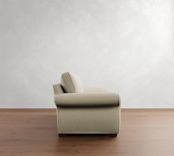 Pearce Roll Arm Sleeper Sofa with Memory Foam Mattress (81&quot;&ndash;89&quot;)