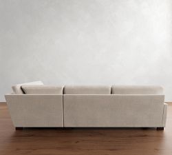 Turner Square Arm Return Bumper Sectional (106&quot;&ndash;124&quot;)