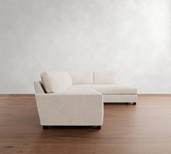 Turner Square Arm Return Bumper Sectional (106&quot;&ndash;124&quot;)