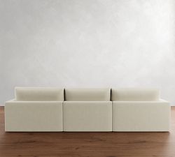Westwood Square Arm Deep Seat Modular Chaise Sectional (142&quot;)
