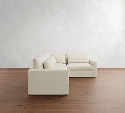 Westwood Square Arm Deep Seat 3-Piece Sectional (122&quot;)