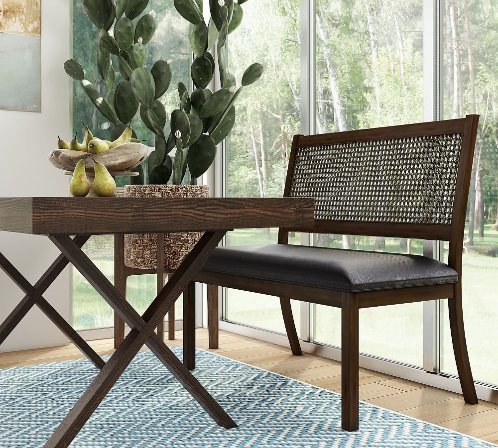 Delia Cane Settee