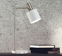 Emmental Marble Task Table Lamp (23&quot;)