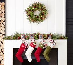 Enamel Frame Stocking Holders
