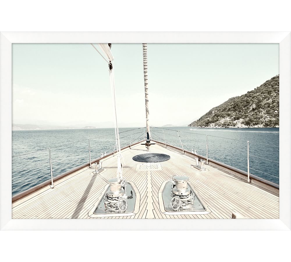 Sailing South Framed Print
