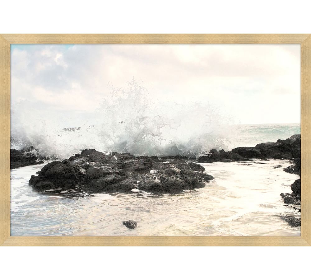 Coastline Framed Print