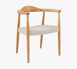 Cora Woven Dining Armchair