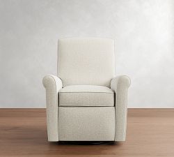 PB Comfort Roll Arm Manual &amp; Power Swivel Recliner
