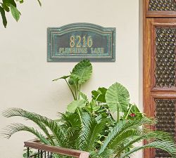 Arbor Grande Address Wall Plaques