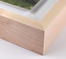 Mid Summer's Day By Aileen Fitzgerald with Maple Frame