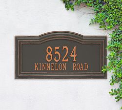 Arbor Grande Address Wall Plaques