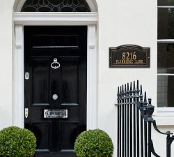 Arbor Grande Address Wall Plaques