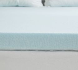 Sleep Philosophy Gel Memory Foam Mattress Topper With 3M Moisture Wicking Cover