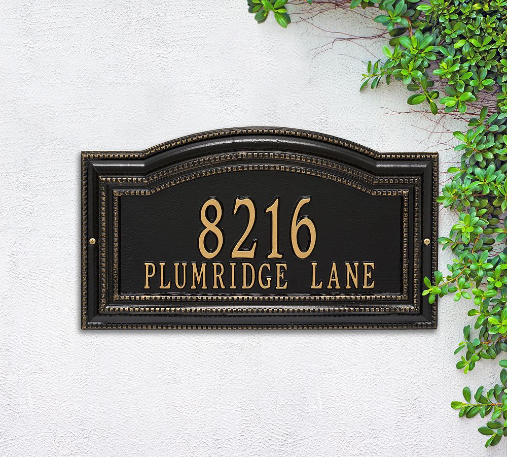 Arbor Grande Address Wall Plaques