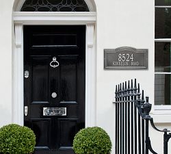 Arbor Grande Address Wall Plaques