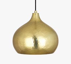 Danielle Round Metal Pendant (14&quot;)