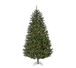 Lit New England Pine Faux Christmas Tree