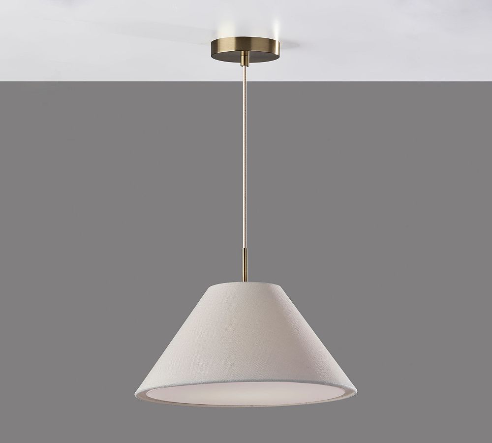Holden Linen Pendant (18&quot;)