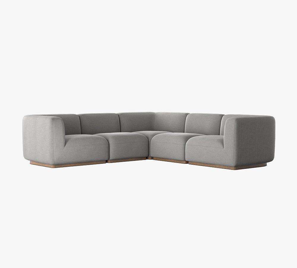 Mila 5-Piece L-Shaped Sectional