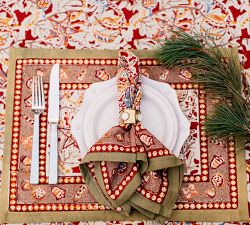 Noel Handmade Cotton Placemats - Set of 6