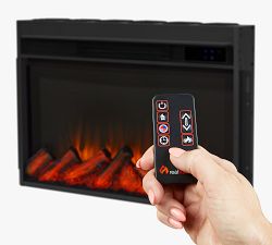 Bria Slim Electric Fireplace Media Cabinet