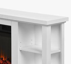 Bria Slim Electric Fireplace Media Cabinet