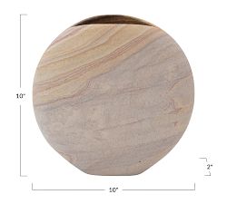 Contemporary Sandstone Flower Vase