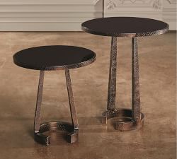 Florence Round Marble Accent Table