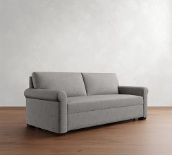 York Roll Arm Trundle Sleeper Sofa (89&quot;)