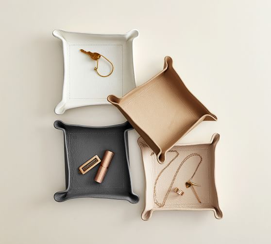Quinn Leather Catchall Tray