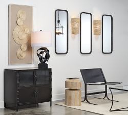 Capital Rounded Rectangular Wall Mirror