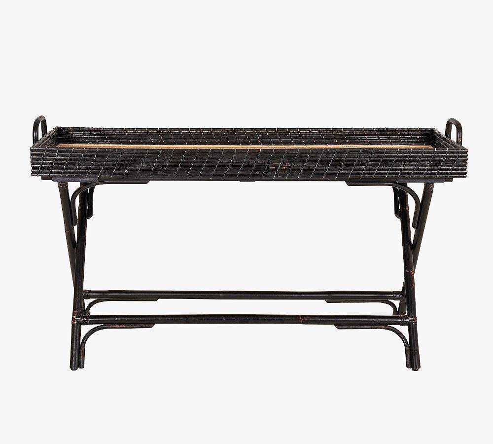 Dorval Rattan Console Table (55&quot;)