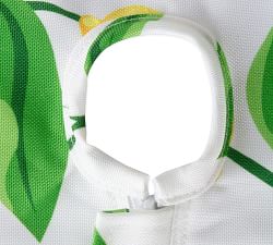 Lemon Outdoor Round Tablecloth