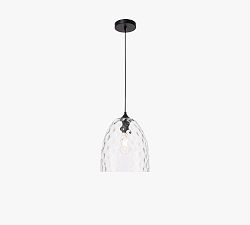 McHugh Iron &amp; Glass Pendant (10&quot;-12&quot;)